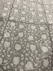 Indian Cotton Block Print Fabric by the Yard -Sewing and Quilting Fabric - Rohiyaan